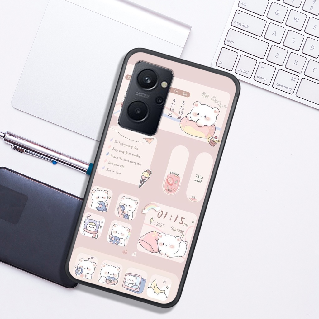 ỐP LƯNG OPPO RENO 8 4G - RENO 8 5G - RENO 8Z, IN HÌNH BEAR &amp; CAT ĐẸP