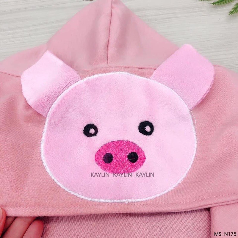 Áo Khoác Heo Hồng Xinh Xắn | BigBuy360 - bigbuy360.vn