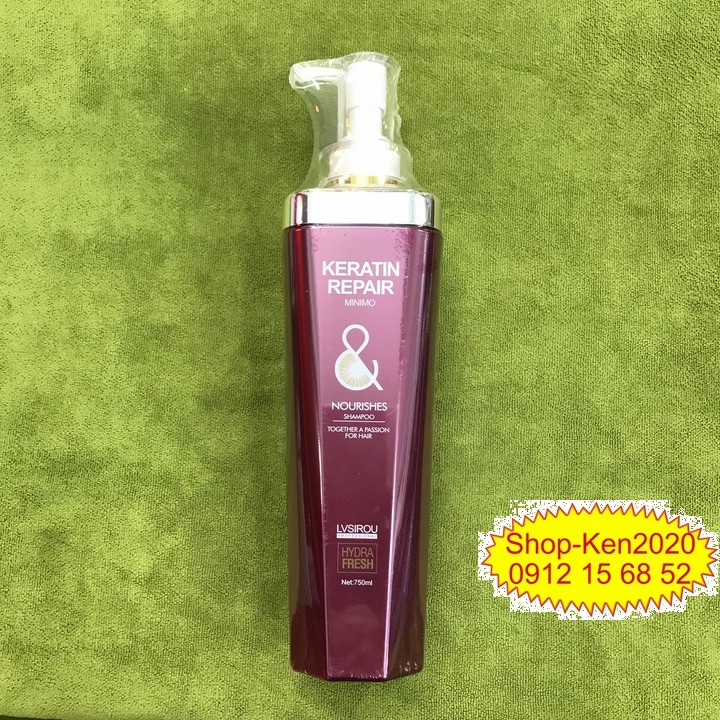 Dầu gội xả Minimo Keratin Repair 750ml