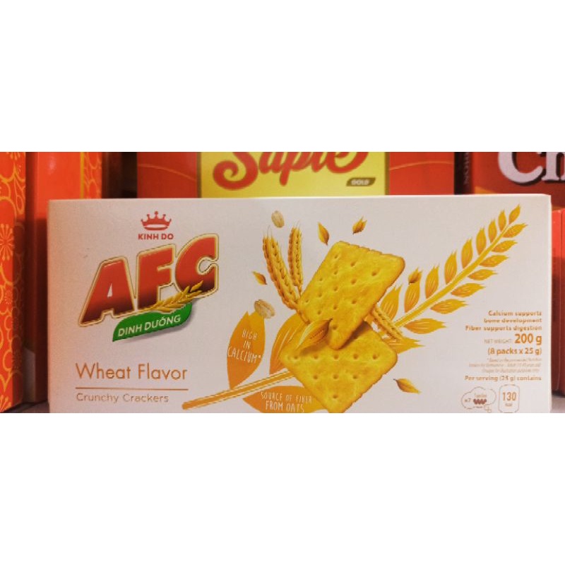 BÁNH AFC VỊ LÚA MẠCH