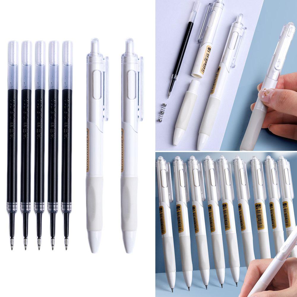 Bút Mực Đen Ngòi 0.5mm Dạng Nhấn Tiện Dụng