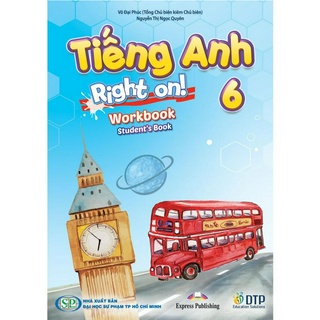 Sách - dtpbooks - tiếng anh 6 right on - workbook student's book