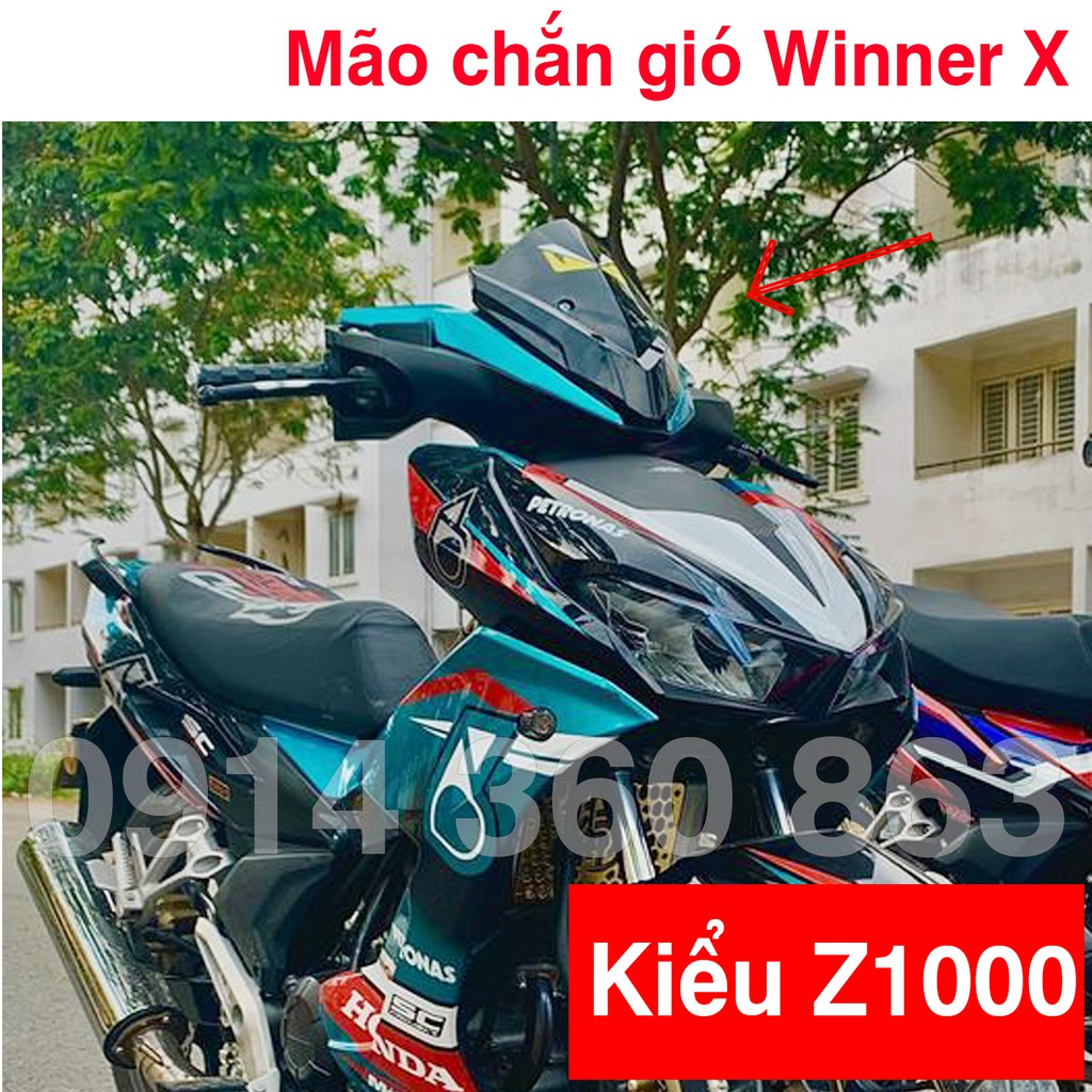 Mão chắn gió Winner X kiểu Z 1000