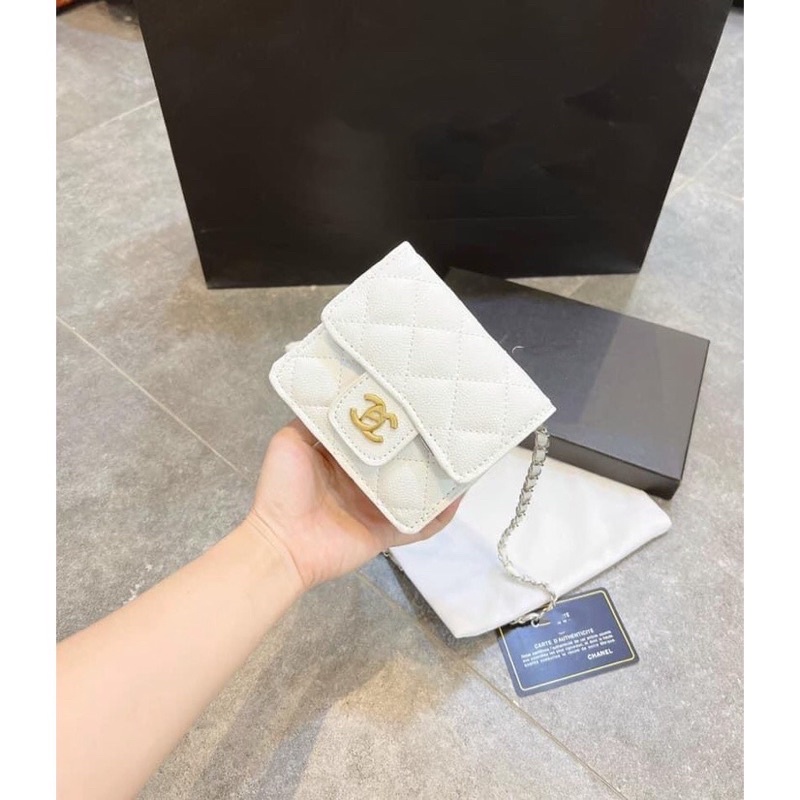 Ví X Đeo Chéo Nữ Mini, Ví Nữ Nhiều Ngăn Trần Trám