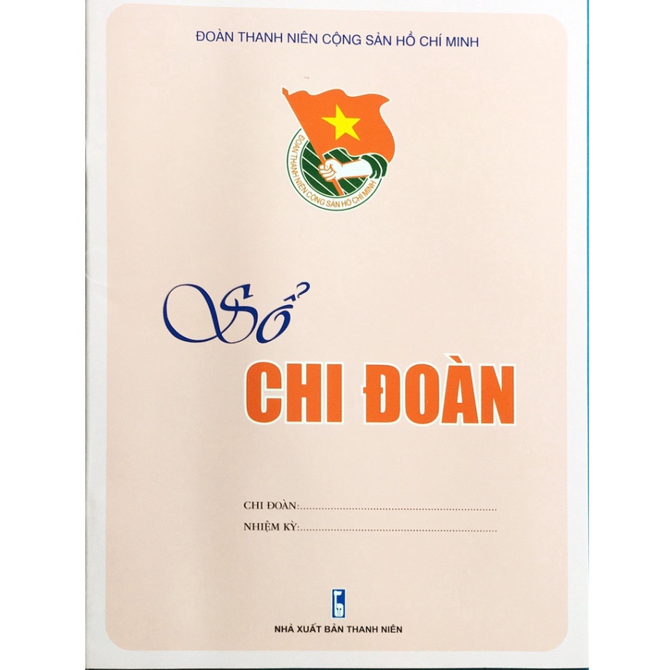 Sách - Sổ Chi Đoàn - Đoàn thanh niên Cộng Sản Hồ Chí Minh (Màu hồng)