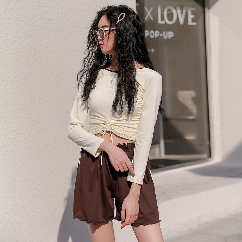 Bộ Đồ Bơi Hai Mảnh Trễ Vai Xinh Xắn Dành Cho Nữ | BigBuy360 - bigbuy360.vn