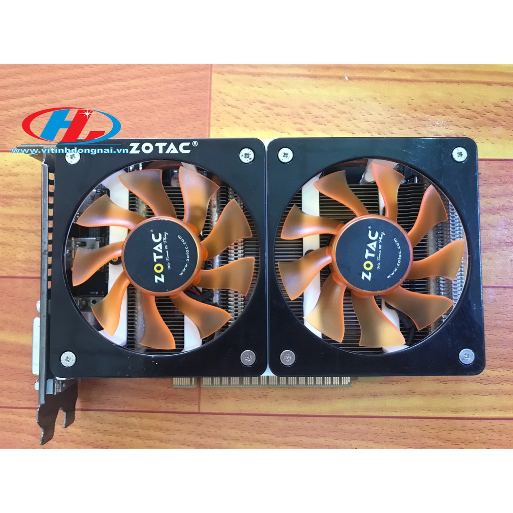 GTX 650TI 2 fan 1GB DDR5 Card màn hình  chiến game hình thật