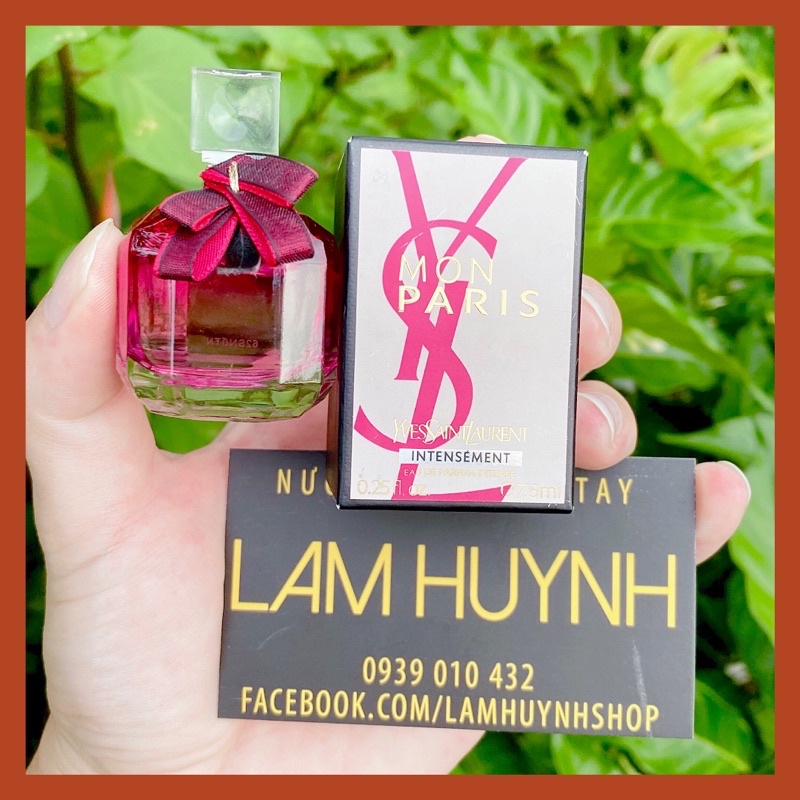 [ CHÍNH HÃNG] Nước hoa mini YSL MON PARIS INTENSEMENT 7,5ml