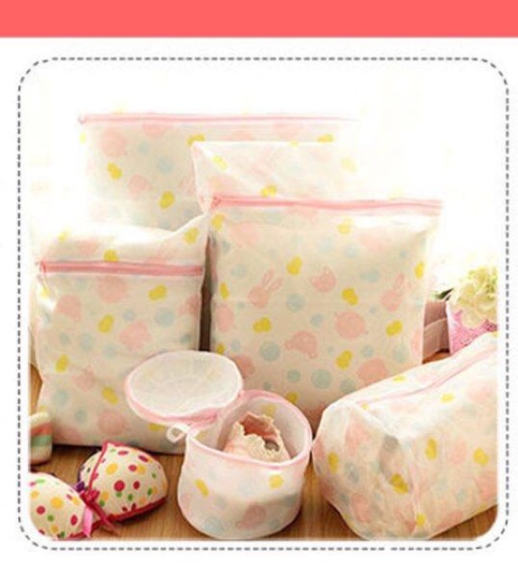 [ SÉT 5 CHIẾC ] TÚI GIẶT LƯỚI BẢO VỆ đồ lót, quần áo