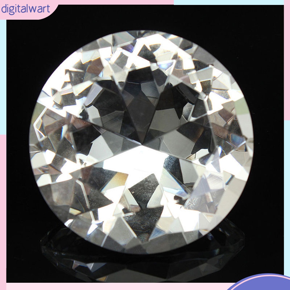 Kính Cắt Kim Cương Nhân Tạo Khổng Lồ 40mm Trang Trí