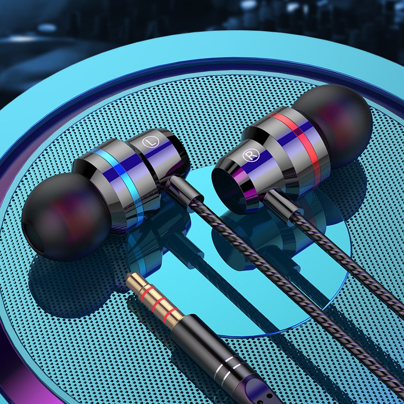 Tai nghe hợp kim/ tai nghe có dây Nhét Tai gaming Chống Ồn HIFI có mic chơi game cho Phone Điện Thoại Samsung Huawei....