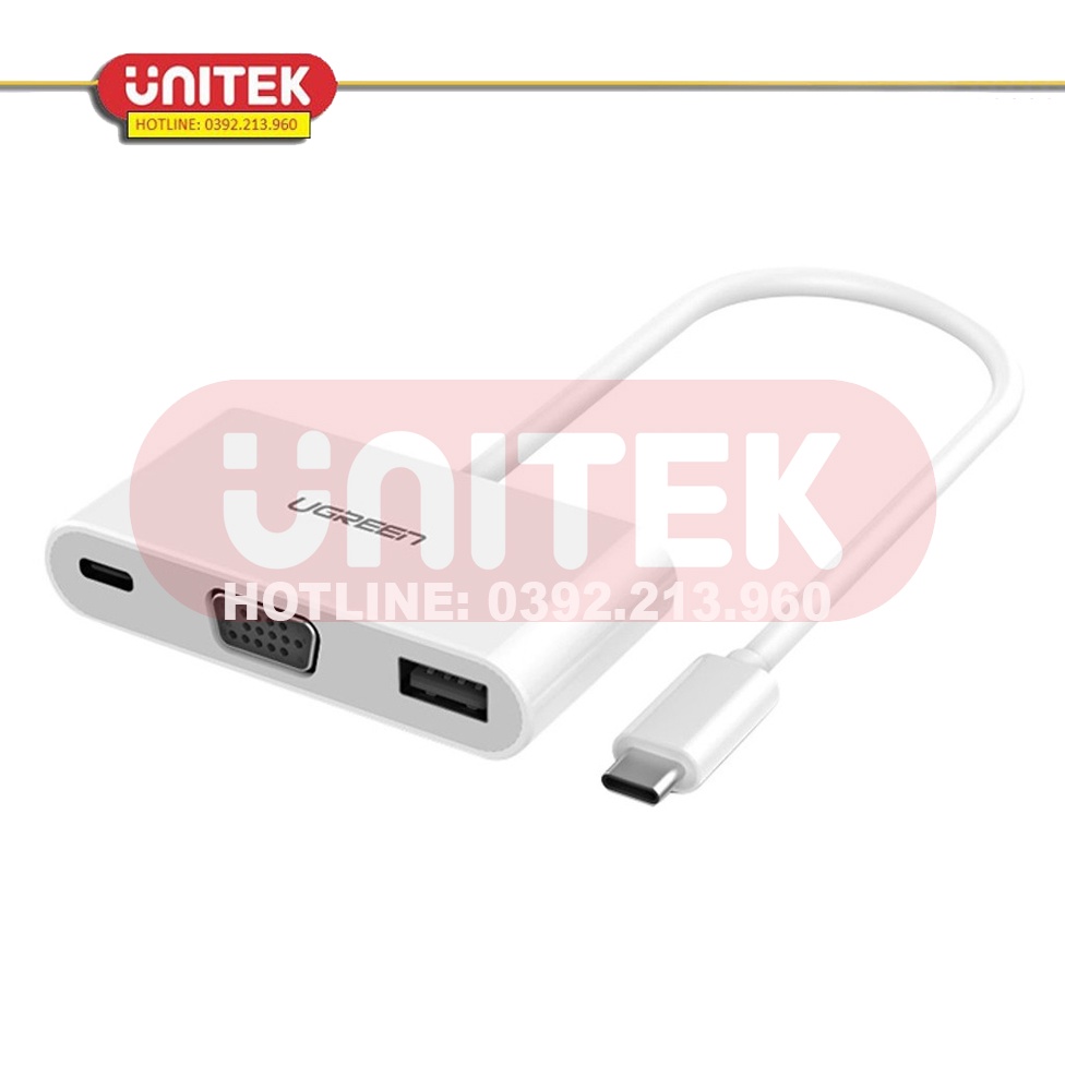 Cáp Chuyển USB Type C sang VGA Cao Cấp Ugreen 30376