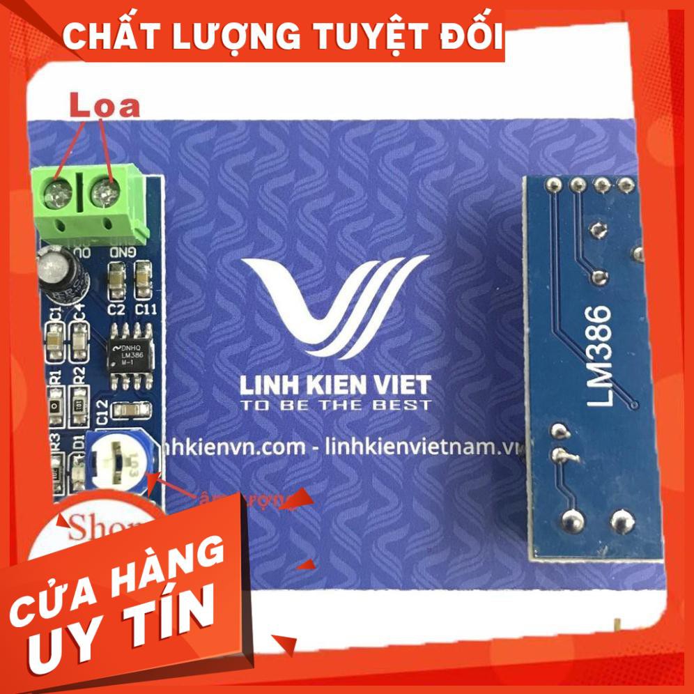 Module khuếch đại âm thanh LM386 - X1H20