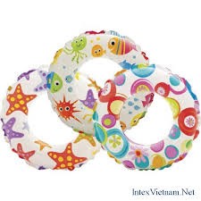 phao bơi  tròn sinh vật biển cho bé dưới 30kg