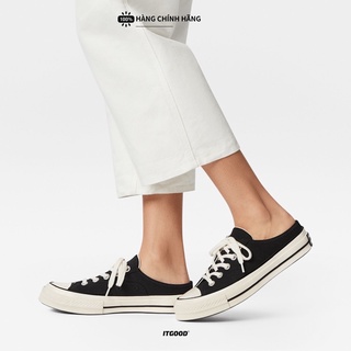 Giày Chuck 70 Mule Slip Black Cổ Thấp 172591C