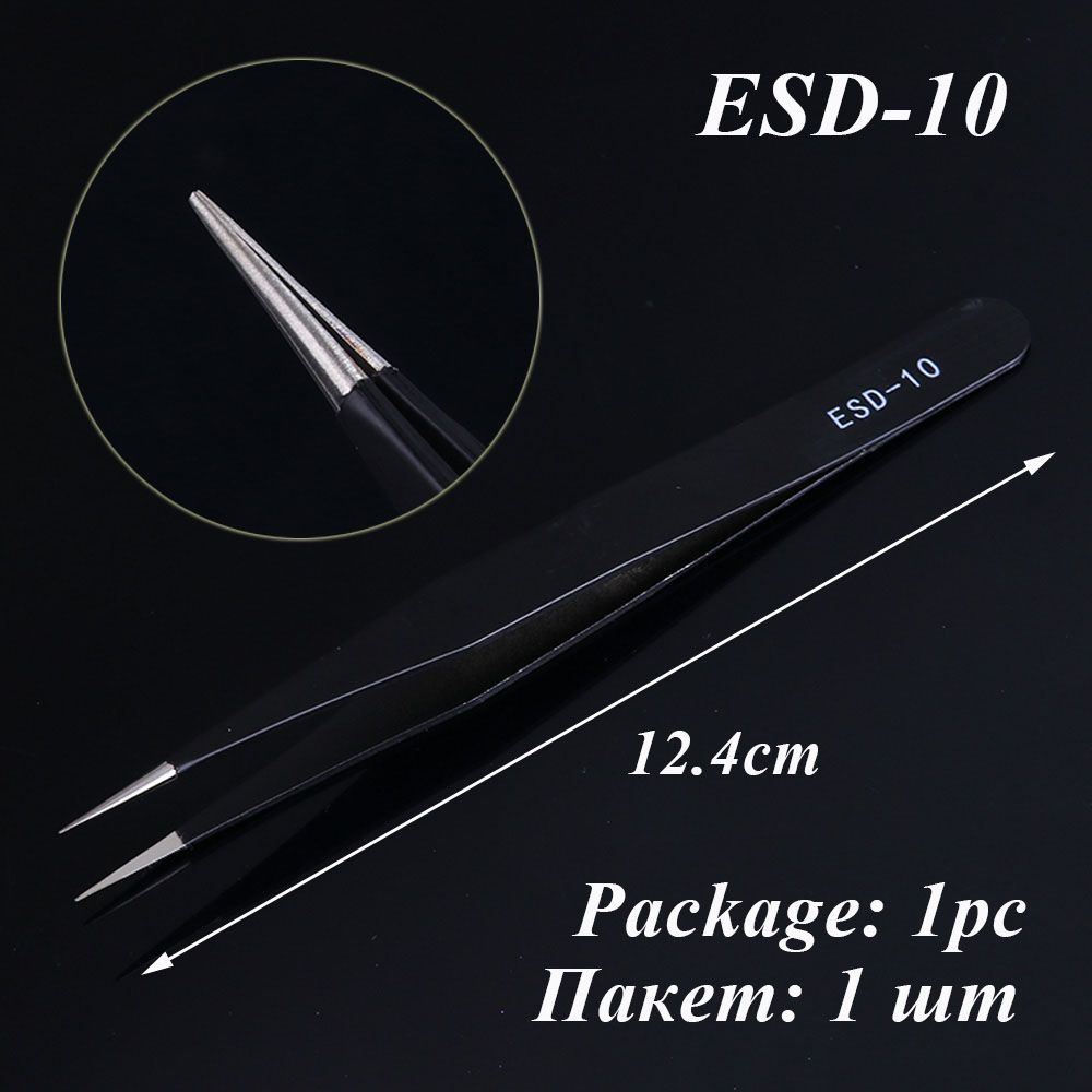 [Hàng mới về] Nhíp uốn cong lông mi/ lông mày bằng thép không gỉ chống tĩnh điện chuyên nghiệp tiện dụng