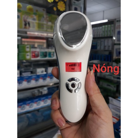 MÁY  ĐIỆN DI ĐI TINH CHẤT CHĂM SÓC DA NÓNG -LẠNH MINI