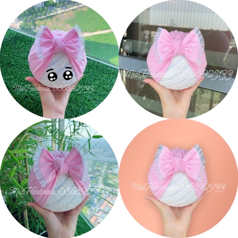MŨ TUBAN CHO BÉ RẺ ĐẸP - CHẤT COTTON MỀM MỊN - VỪA SÀNH ĐIỆU VỪA CHE THÓP CHO BÉ