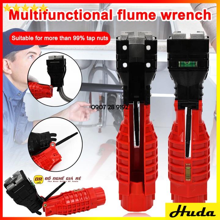 Cờ Lê Vặn Vòi Nước Đa Năng ⚡️FREESHIP⚡️ Dụng Cụ Tháo Mở Dây Vòi Nước Chậu Rửa, Sửa Chữa Ống Nước