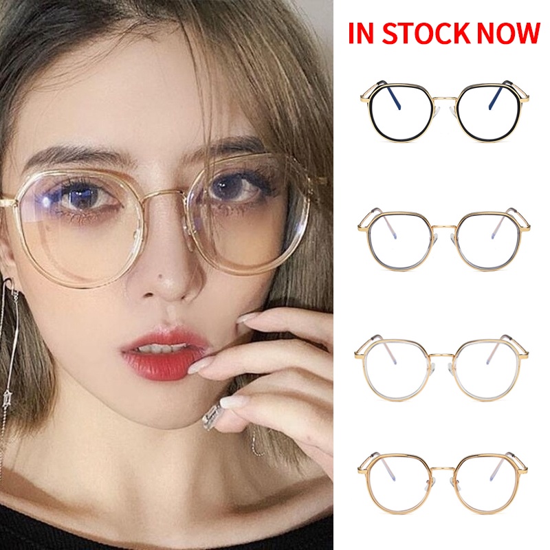 Mắt Kính Đọc Sách Có Gọng Chống Ánh Sáng Xanh Chống Bức Xạ Thời Trang Hàn Quốc