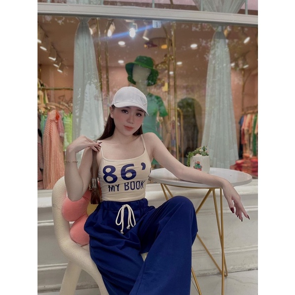 Set Áo Dây 86 Quần Suông