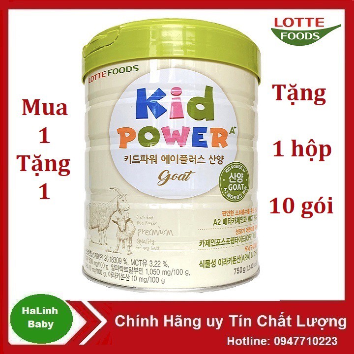 Sữa Dê Kid power 750g [Date 06/2022]