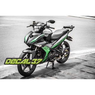 Tem Trùm Exciter 150 MX king Xanh lá