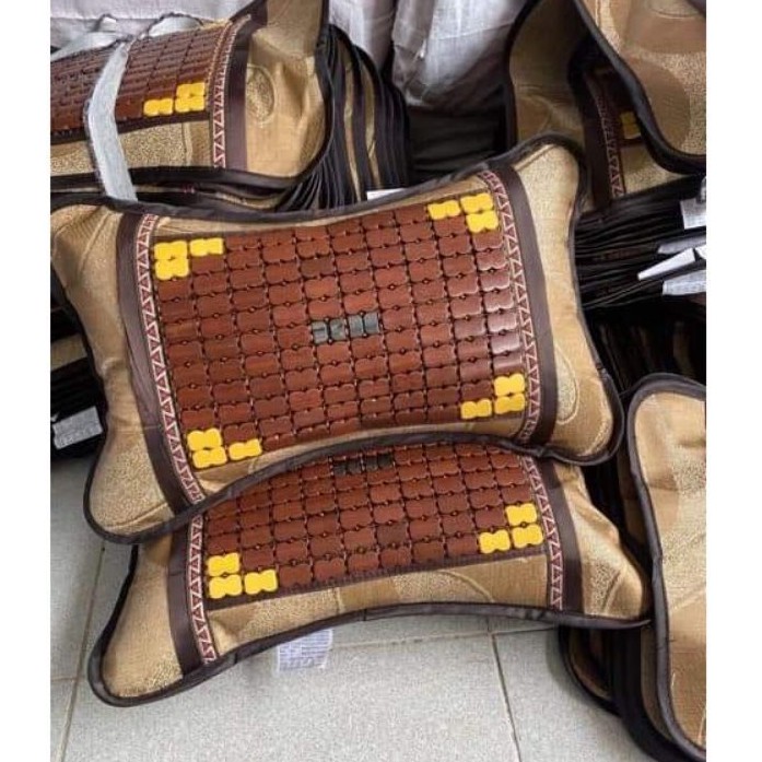 Gối trúc mây hạt cao cấp