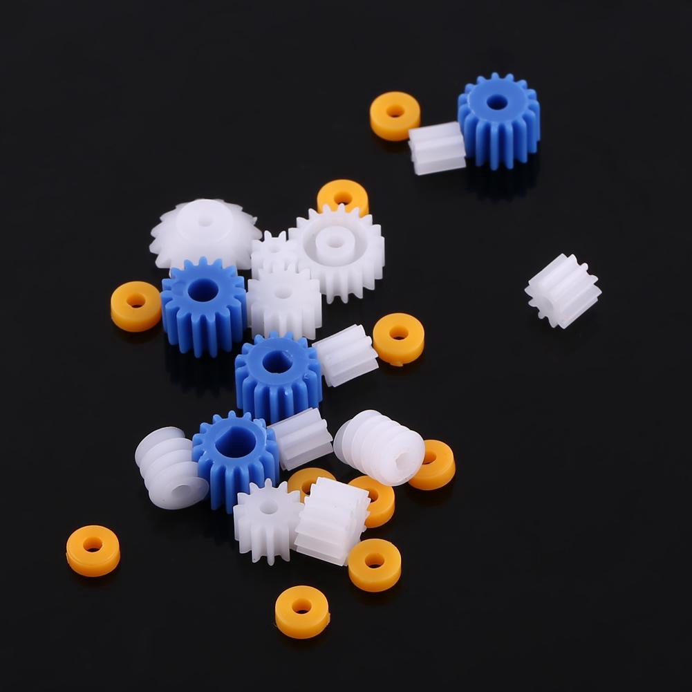 Bộ bánh răng trục chính bằng nhựa 2MM/2.3MM/3MM/3.17MM/4MM cho máy bay điều khiển từ xa có 26 món