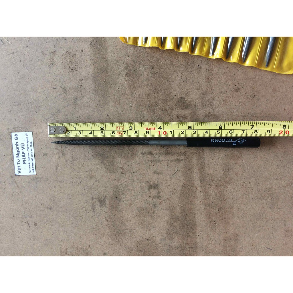 Dũa tròn dũa kim loại - ngành gỗ