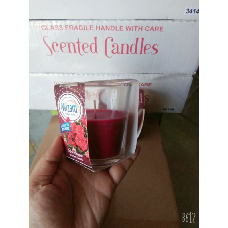 Nến thơm Scented candles 3 mùi ( Ly thủy tinh)