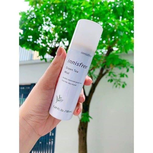 XỊT KHOÁNG TRÀ XANH INNISFREE  (mẫu mới 2019