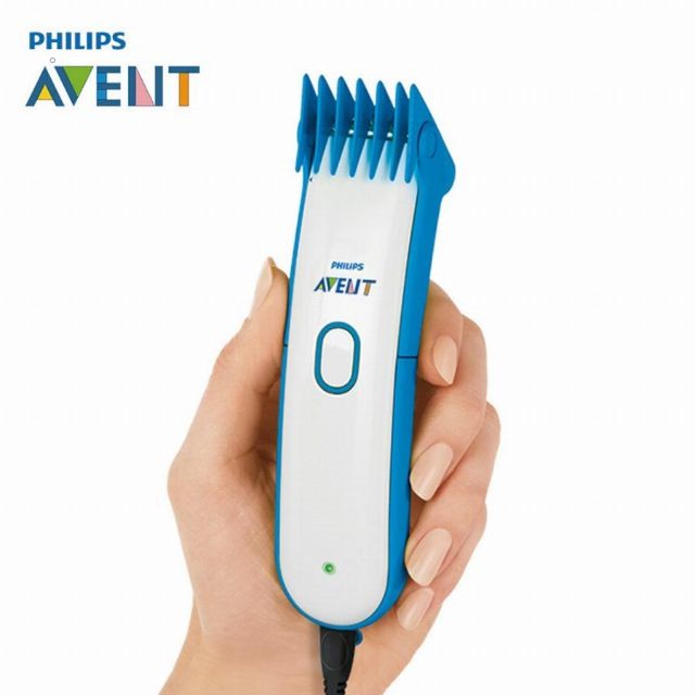 Tông đơ cắt tóc trẻ em Philips Avent (tặng kèm bộ kéo cắt tỉa)