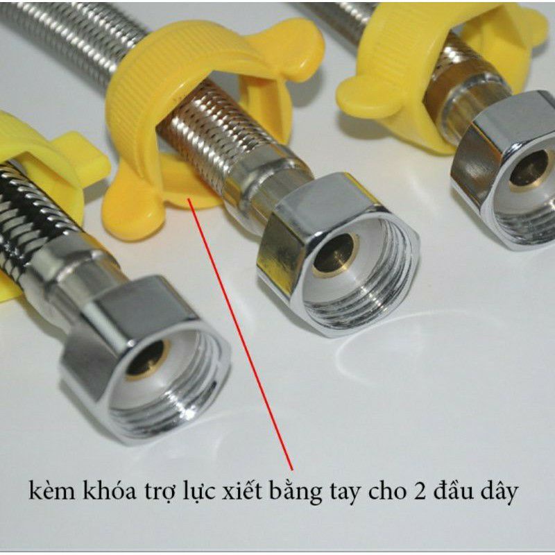 Dây Dẫn Nước Nóng Lạnh Cho Vòi Sen Phòng Tắm, Vòi Nhà Bếp - Yoboshop
