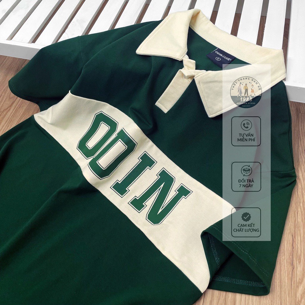 Áo Polo ODin Nam ❤ Áo Thun Có Cổ Chất Liệu Cotton Phong Cách Hàn Quốc