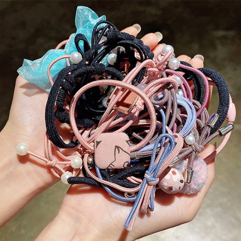 Dây Chun Buộc Tóc Mặt Ngộ Ngĩnh, Dễ Thương