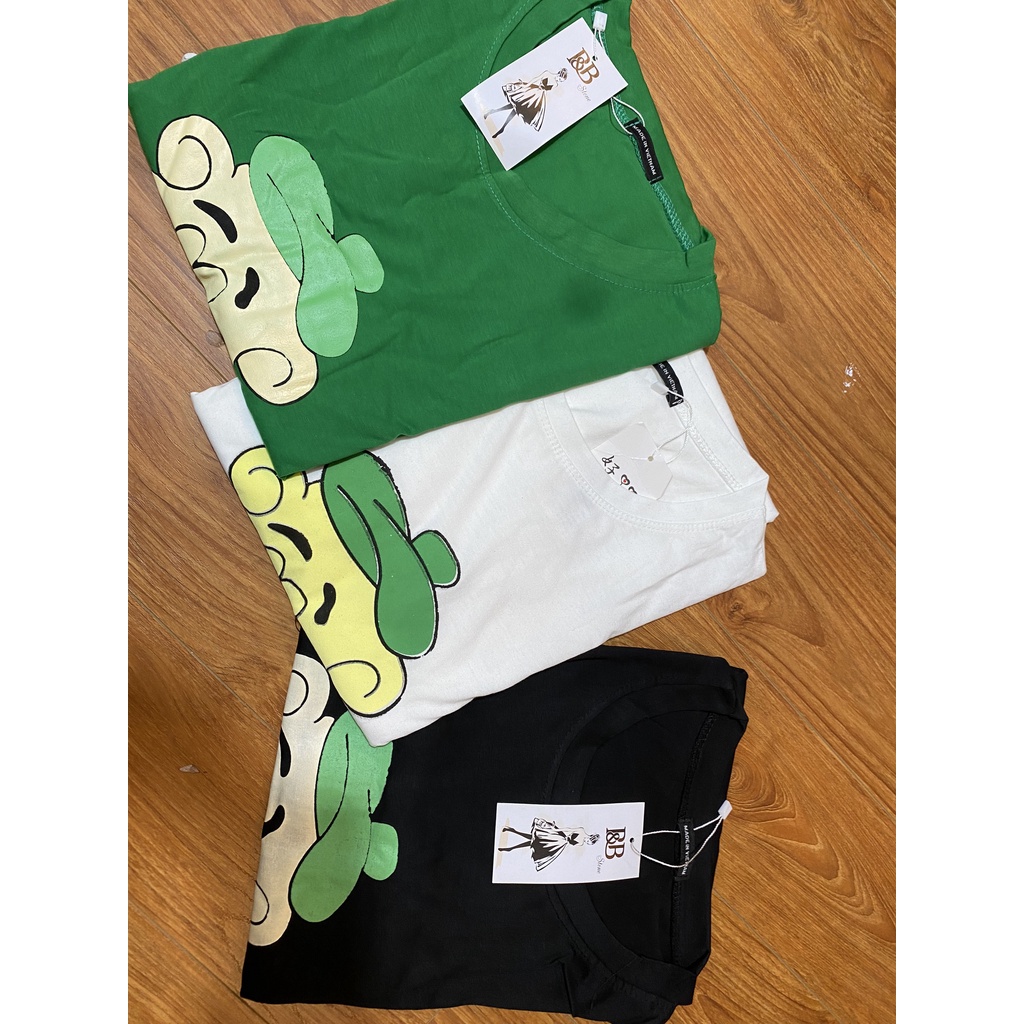 Đầm suông chất cotton cổ tròn in hoạ tiết outside freesize dáng dài - Đầm ngủ thun co dãn from rộng hình chú gấu