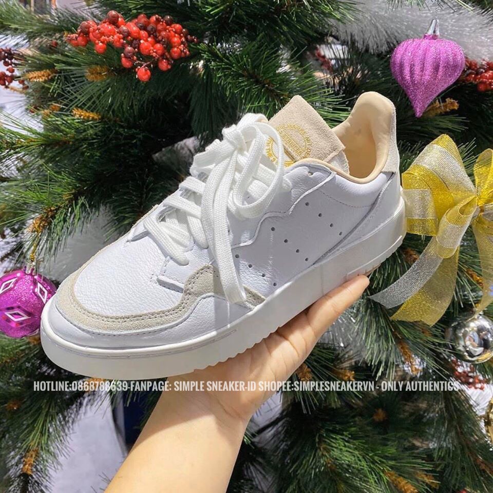 Giày Sneaker Adidas Super Court FREESHIPAdidas Supercourt White Chính Hãng [EF5885] -  Simple Sneaker
