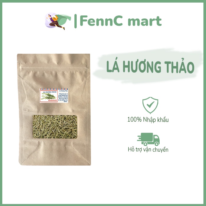 Lá hương thảo sấy khô Rosemary lá thơm gia vị rau gia vị Enko nhập khẩu Thổ Nhĩ Kỳ 100g 300g 500g FENNC