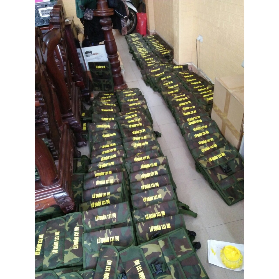 Túi chiến thuật rằn ri đi hành quân, dã ngoại, thao trường cho bộ đôi mẫu mới 2020