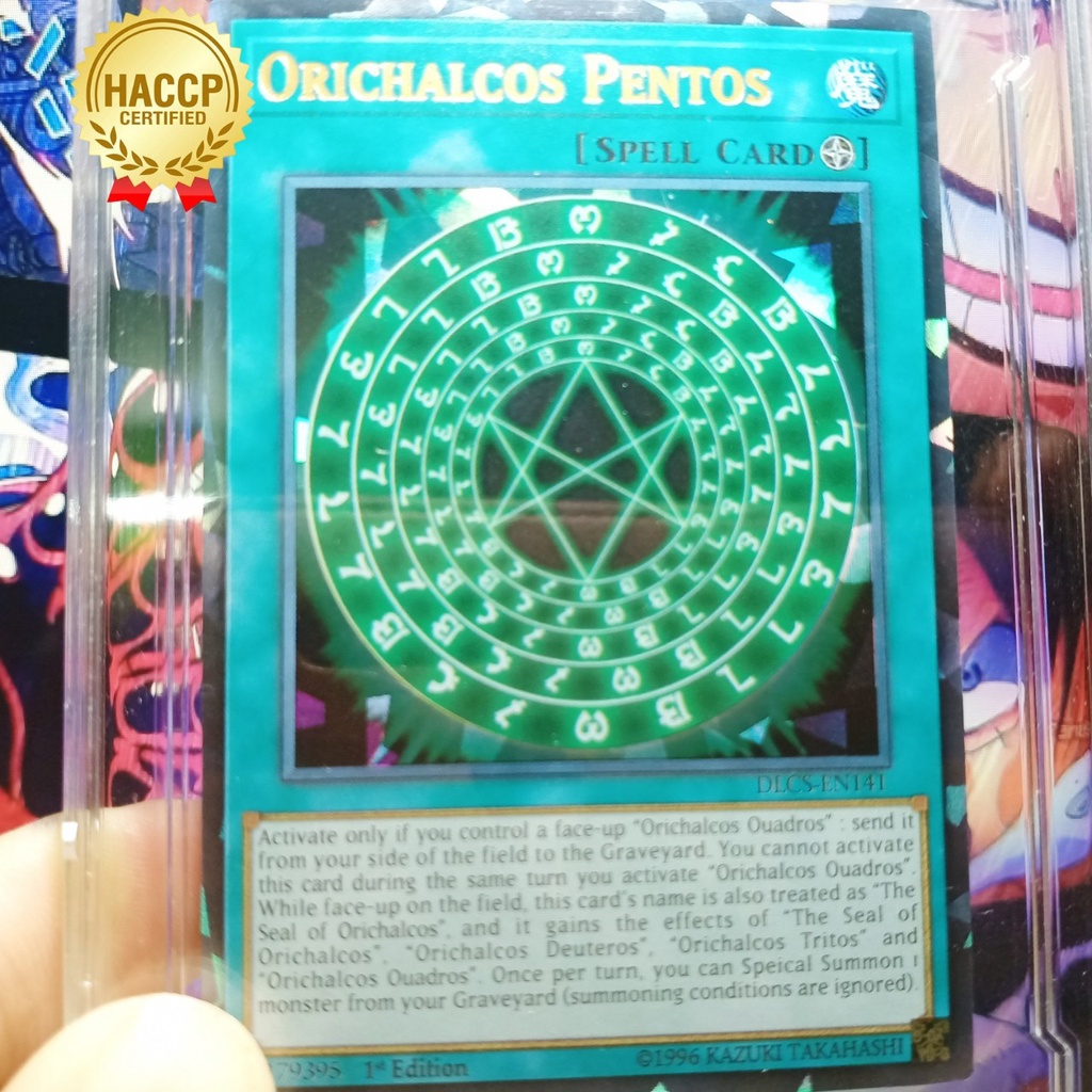 Thẻ Yugi Muto lá The Orichalcos Pentos 5 lớp Kết Giới Thứ Hai của Orichalcos Yugioh 1458 D5 61