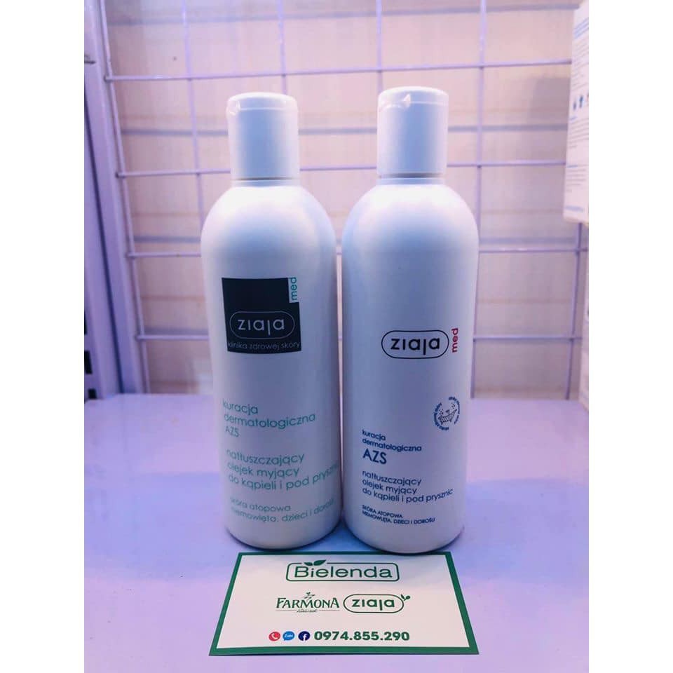 Nhũ Tương Dưỡng Ẩm Dịu Nhẹ Da Toàn Thân ZIAJA MED ATOPY AZS - 400ml - Ziaja Pharmacy | BigBuy360 - bigbuy360.vn
