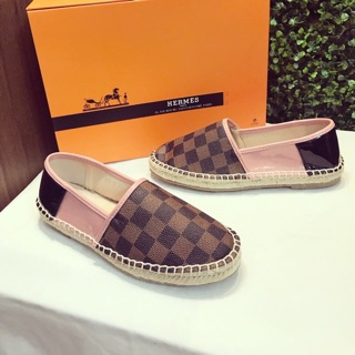 Slip on kẻ ô xịn