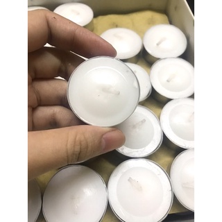 Nến tealight trắng cháy 3-4h