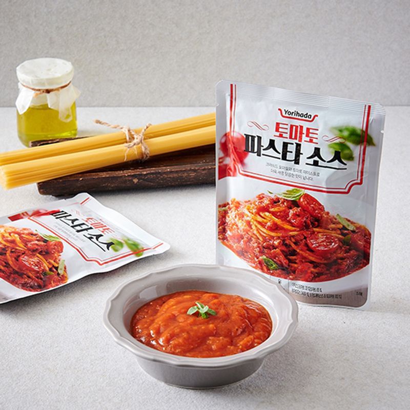 Sốt Cà Chua Mì Ý Yorihada Gói 170G - Sốt mì ý Hàn Quốc