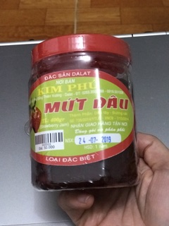 Mứt dâu tây Đà Lạt