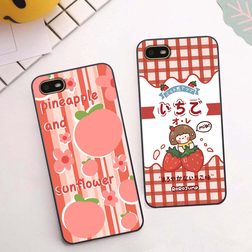 Ốp lưng Oppo A1k hình hoa quả, bơ, dứa, dưa hấu đáng yêu - Giá rẻ nhất