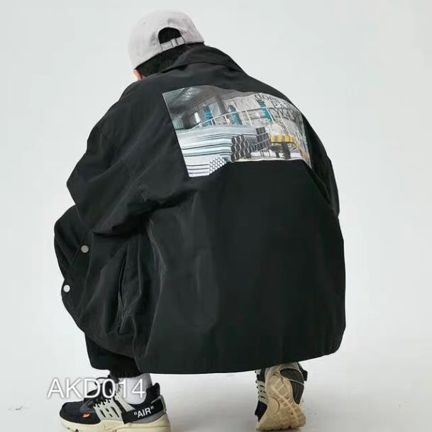 [Siêu Hot]  AKD014 - ÁO KHOÁC DÙ IN CHỮ DOES | BigBuy360 - bigbuy360.vn