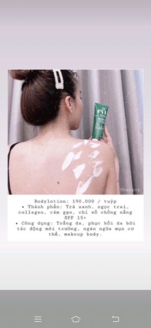 Kem body ms evi lotion