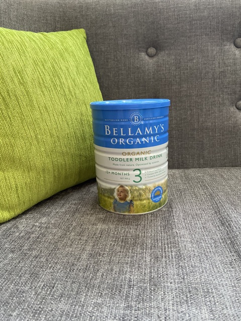 Sữa bột Bellamys Organic Úc Số 3 lon 900gr (5/21)